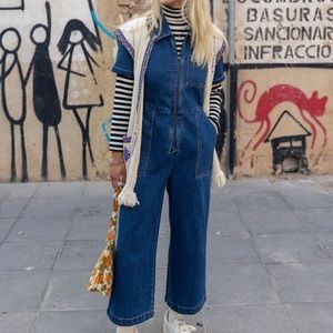 NWOT Lucy & Yak Denim Ragan Jumpsuit